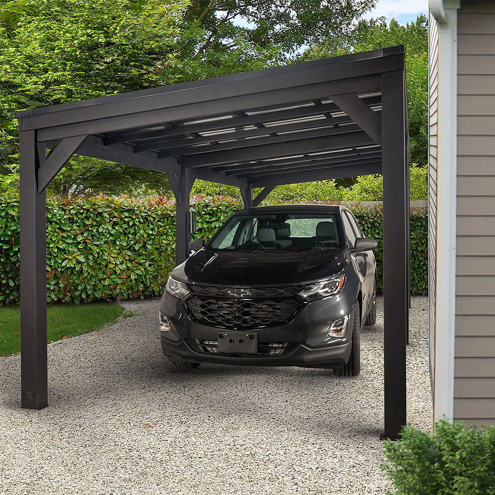 Thumbnail: 20x9.5 Stonebridge Gazebo/Carport - Backyard Discovery