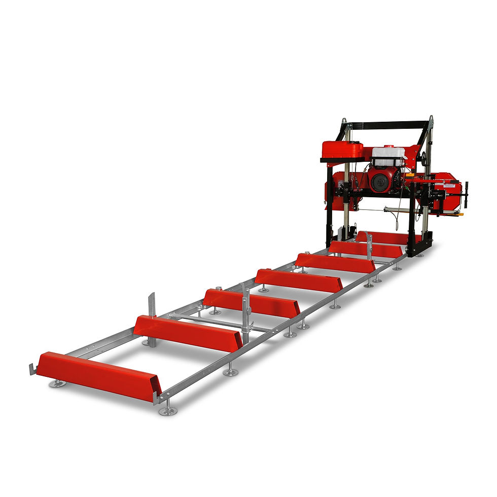 Thumbnail: 36" MAX Portable Sawmill,  25HP 688cc HONDA GX690 V-Twin Engine,  35" Board Widt