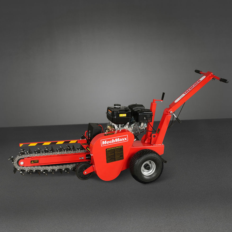 Thumbnail: 15HP 420cc E-Start Powered 24" Ditching Trencher ,  TCR1500