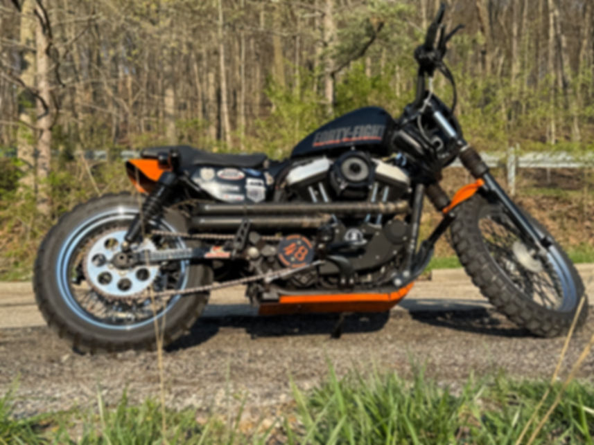 2012 HARLEY DAVIDSONFORTY-EIGHT SCRAMBLER