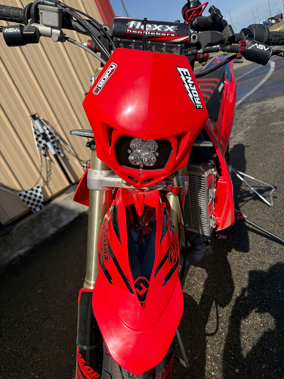 Thumbnail: 2009 HONDA CRF450R - STREET LEGAL SUPERMOTO