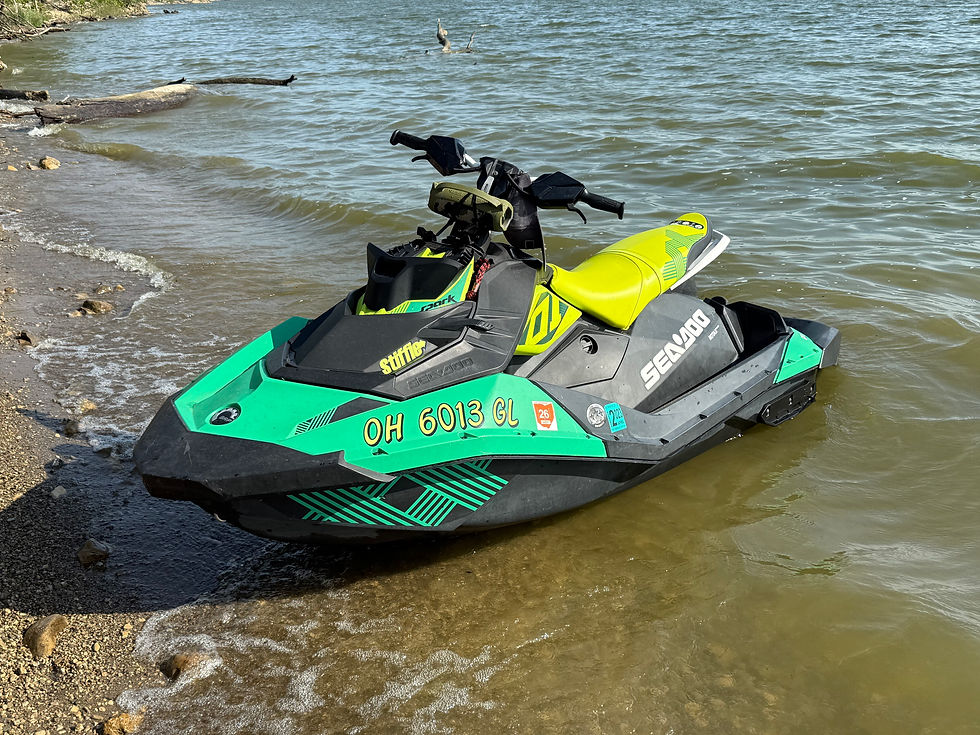 Thumbnail: 2020 SEADOO SPARK TRIXX 90 BOMBARDIER 3UP JET SKI