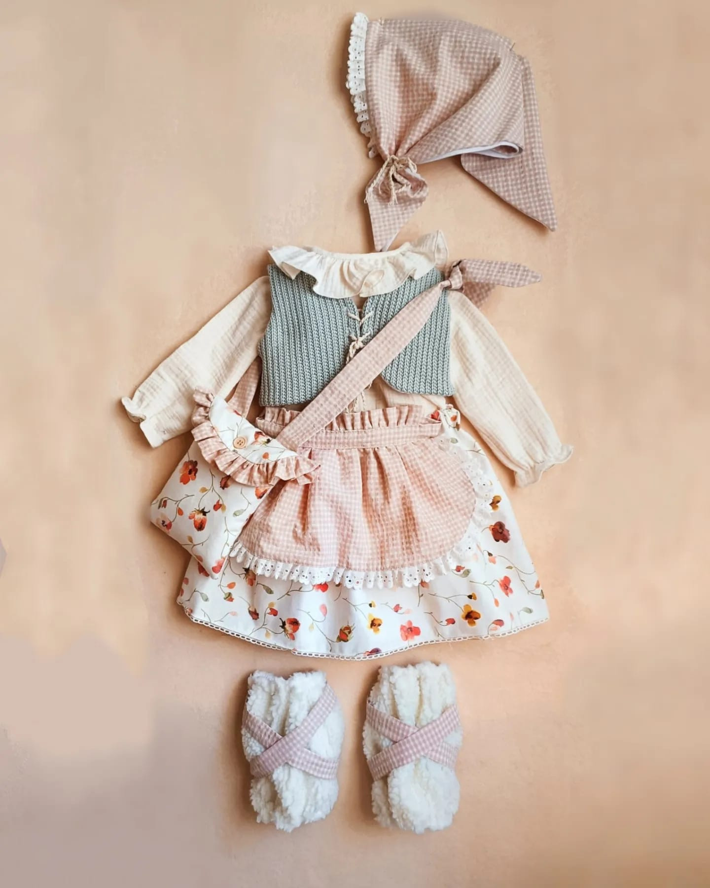 Conjunto de pastorcita Amapola