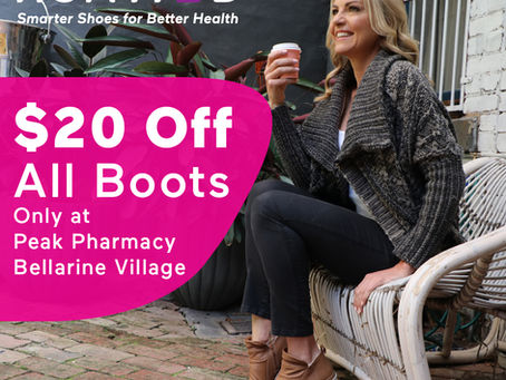 $20 DISCOUNTS ON ALL HOMYPED BOOTS!