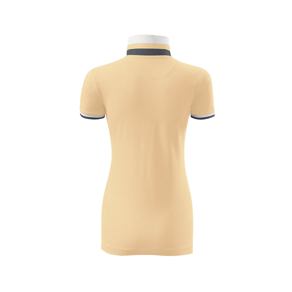 Damen COLLAR UP Polo-Shirt