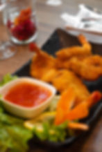 Beignets de crevette à la chapelure de Panko