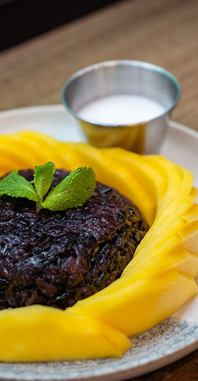 Mango black rice