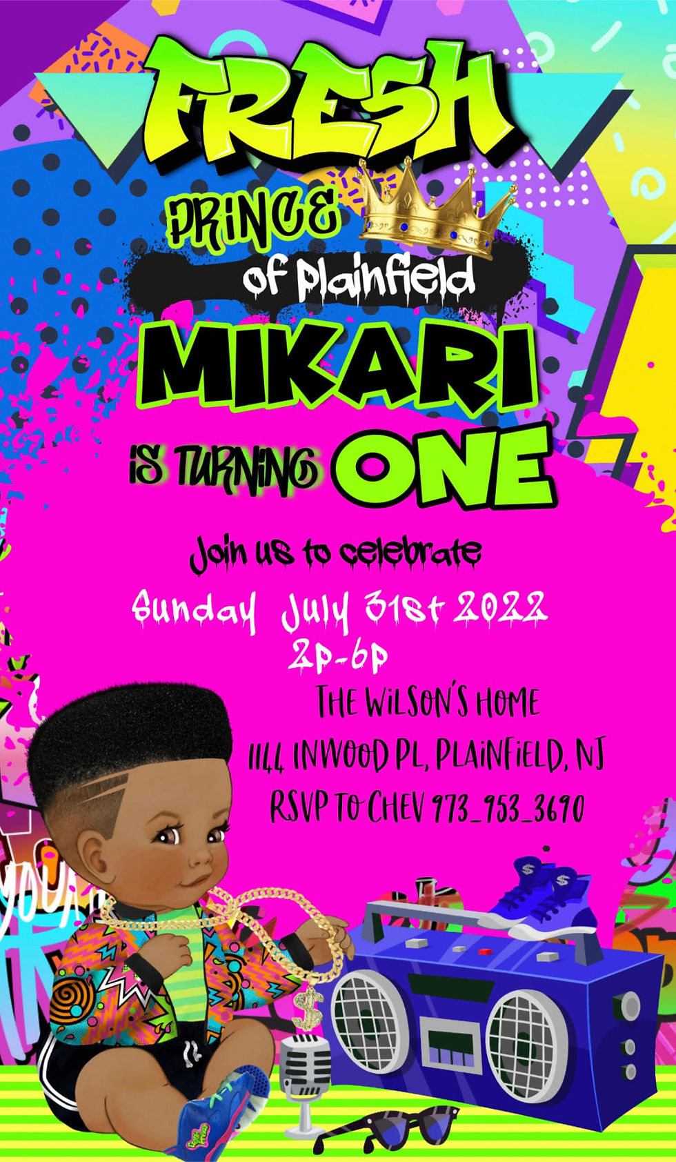Fresh Prince of Plainfield Mikari Birthday 