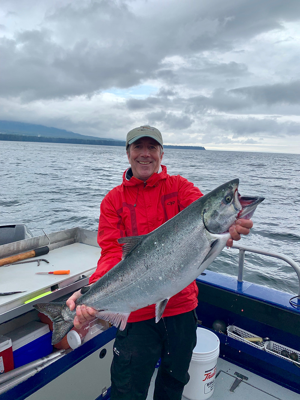 King salmon fishing in Sitka Alaska