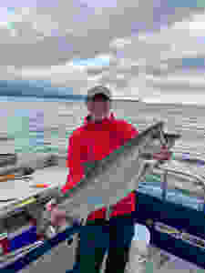King salmon fishing in Sitka Alaska