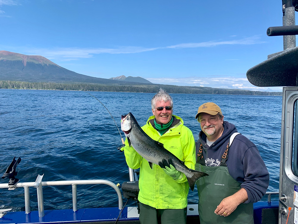 salmon fishing in sitka alaska