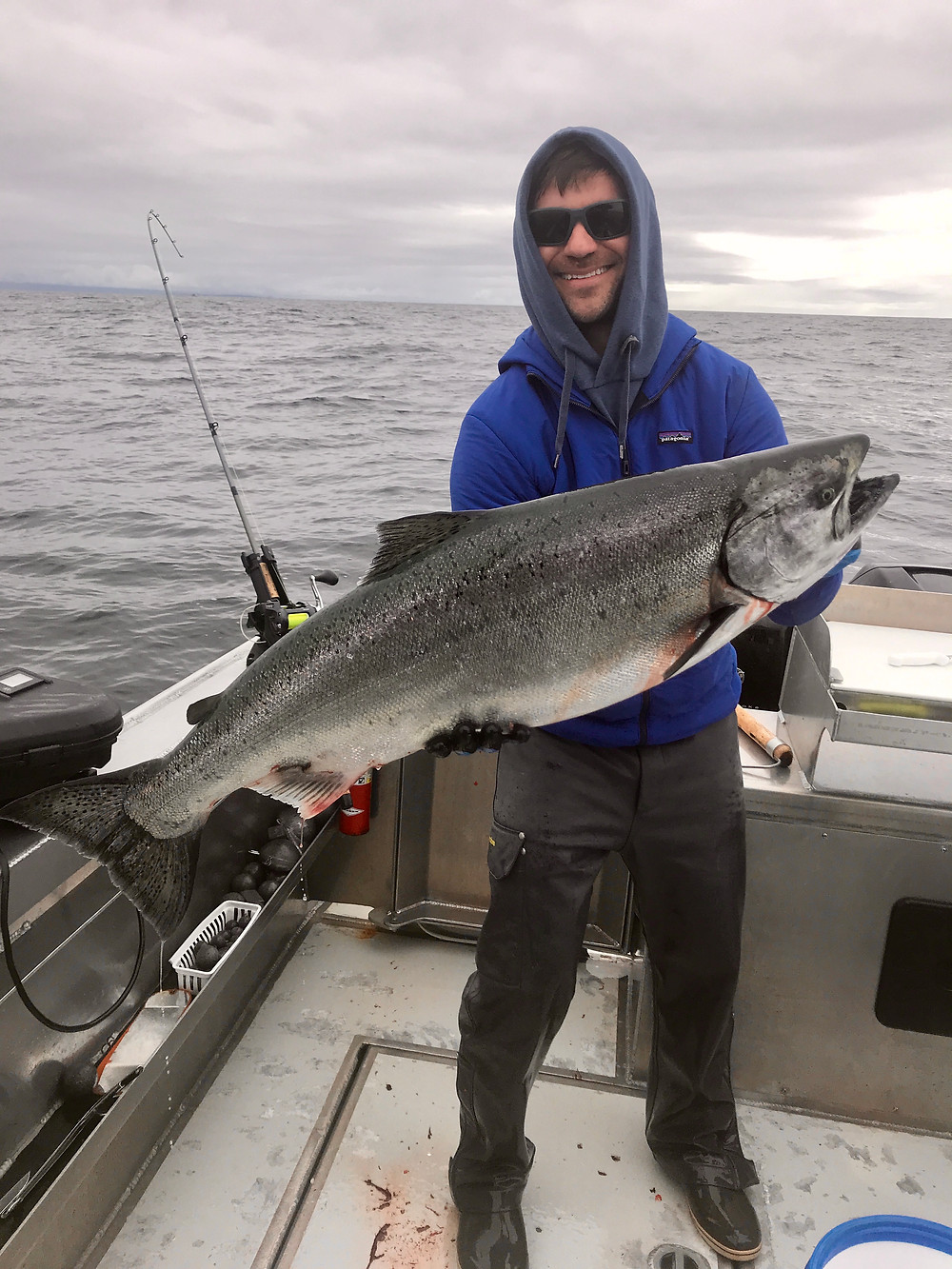 Salmon fishing in Sitka, Alaska