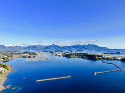 View of the Sitka Harbor