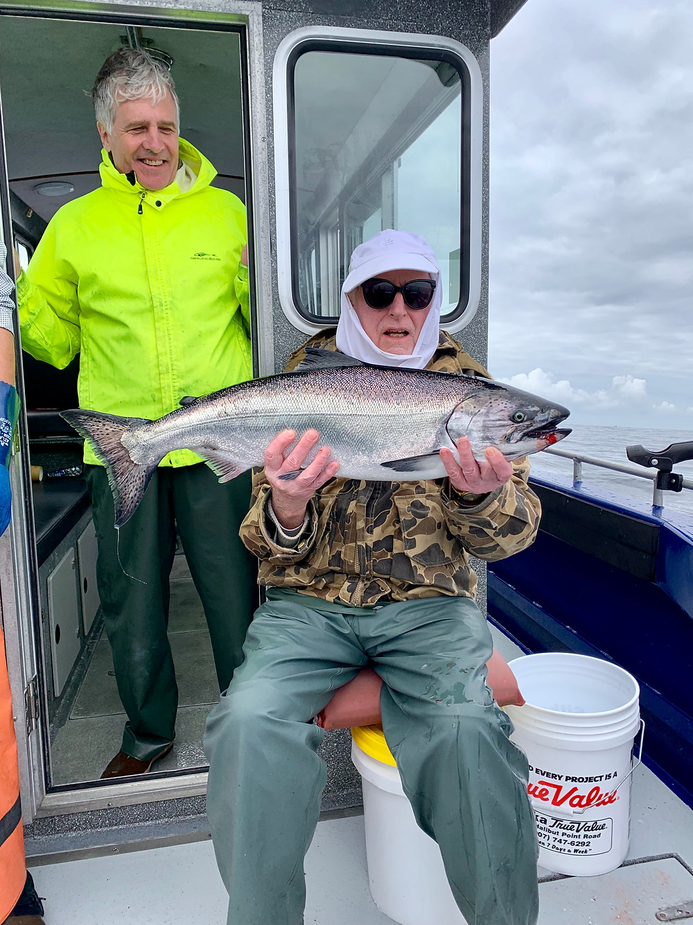 Salmon fishing in Sitka, Alaska