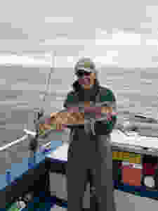 Lingcod fishing in Sitka, Alaska