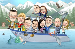 The Kraft Family animated
