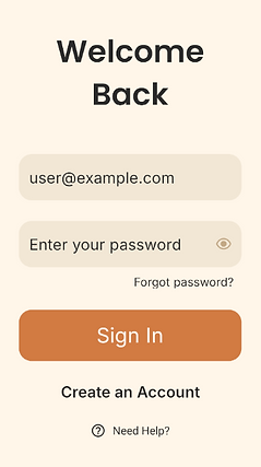 Login Screen preview