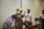 Our girls during the soap making session