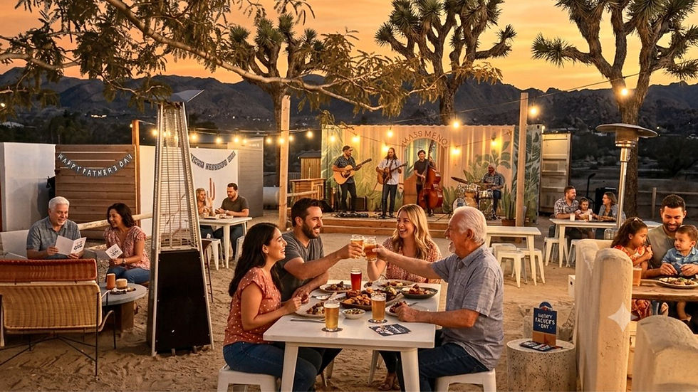 Live Music in Joshua Tree for Father’s Day Celebration - Find Live Music