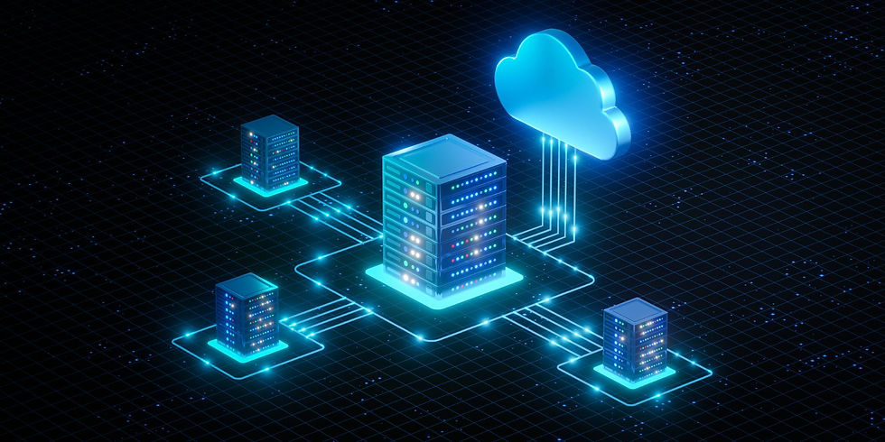 Secure cloud server infrastructure for Tally data protection