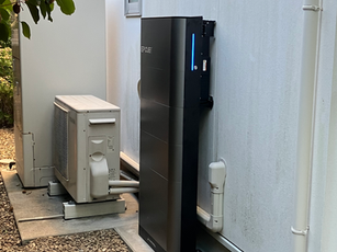 熊本　蓄電池工事／熊本市北区八景水谷