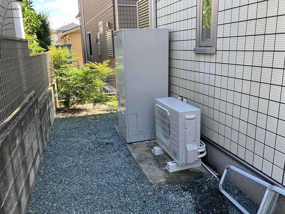 熊本　エコキュート／菊池郡大津町美咲野