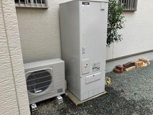 【熊本市北区麻生田】電気温水器からエコキュートへ交換工事｜電気代削減＆安心施工