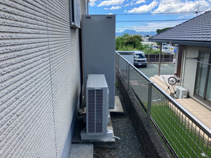 熊本市東区戸島町でエコキュート交換工事を行いました