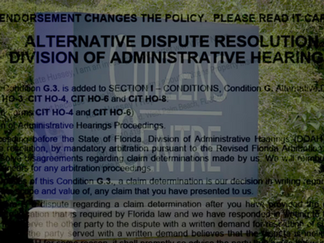 'IS THAT LEGAL?': Citizens Property Insurance expands arbitration system despite legislative pushback