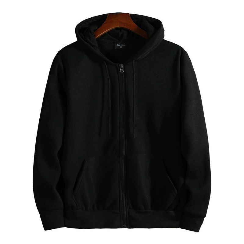 Thumbnail: Zipper Hoodies Autumn Winter Men's New Long Sleeve Hooded Sweatshirt Fashion Cas