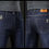 Thumbnail: Winter Lamb Fluff Denim Straight Pants Men Thicken Big Size 40 Jeans High Waist 