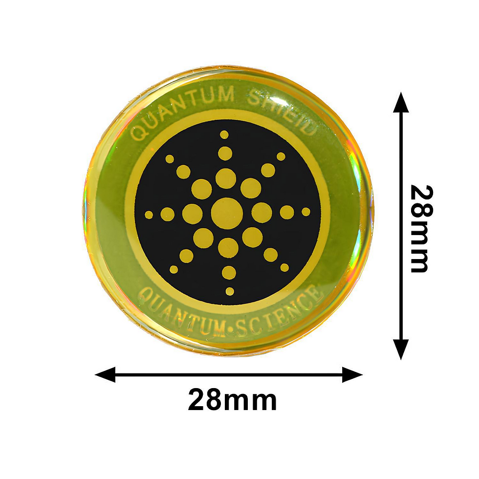 Miniatura: Quantum Anti Radiation Shield 5G EMF Protection - Phones Laptops - 12 Stickers