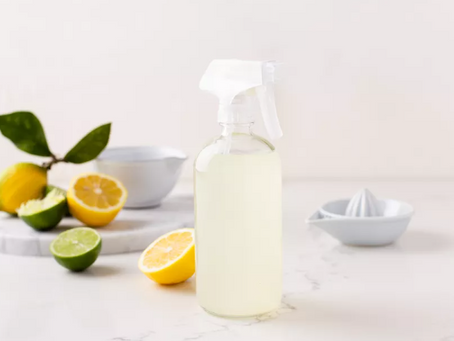 How to Make Your Own Lemon-Lime Cleaning Spray