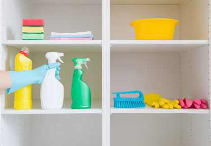 5 Things Pros Always Do When Organizing a Cleaning Closet