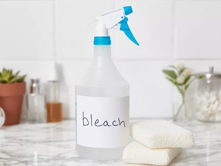 How to Make a Disinfecting Bleach Cleaning Spray