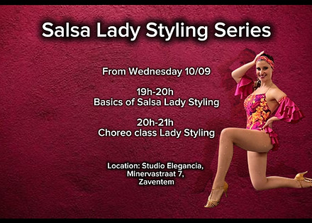 Salsa Lady styling series Brussels