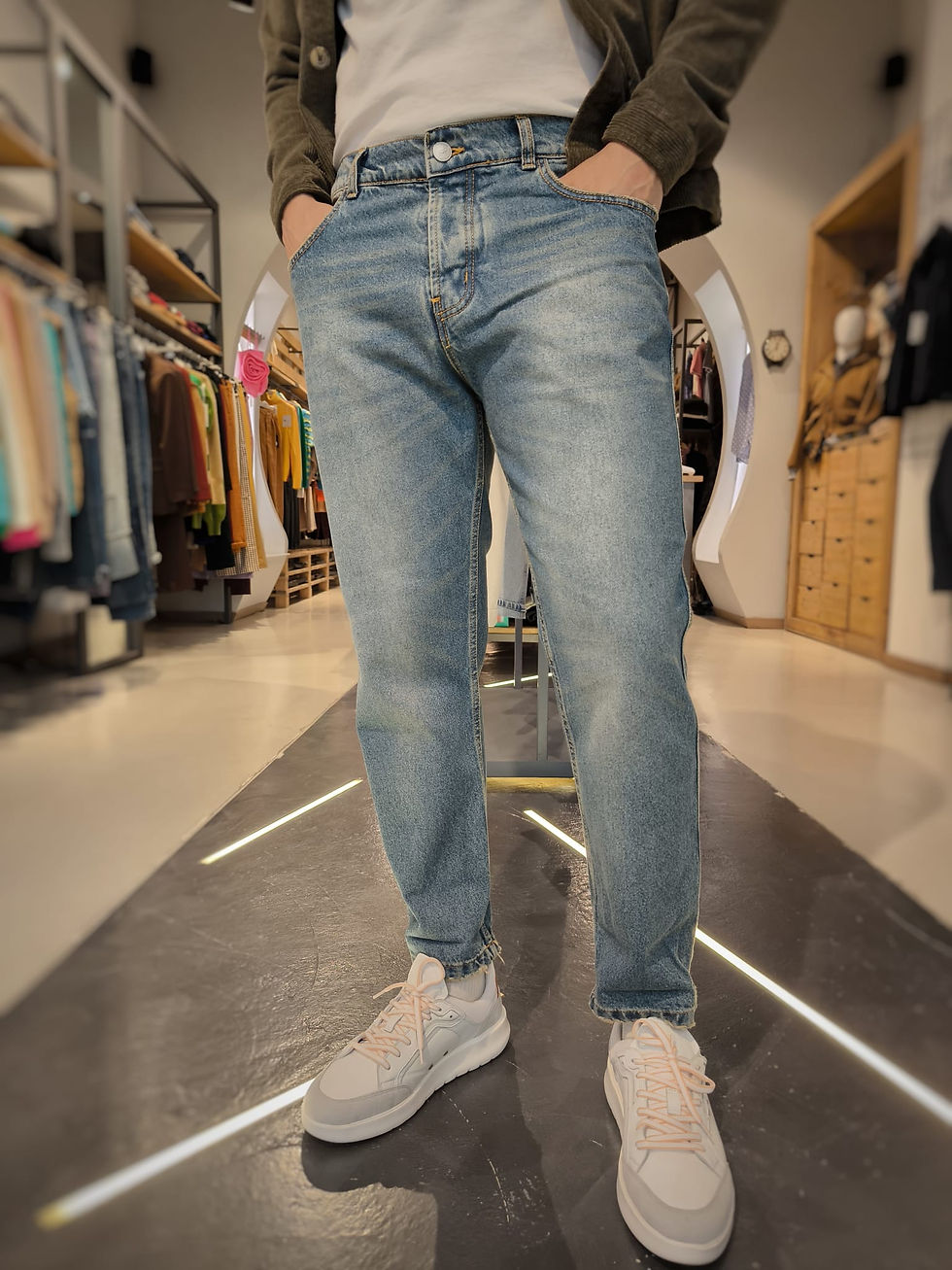 Miniatura: Jeans carrot fit