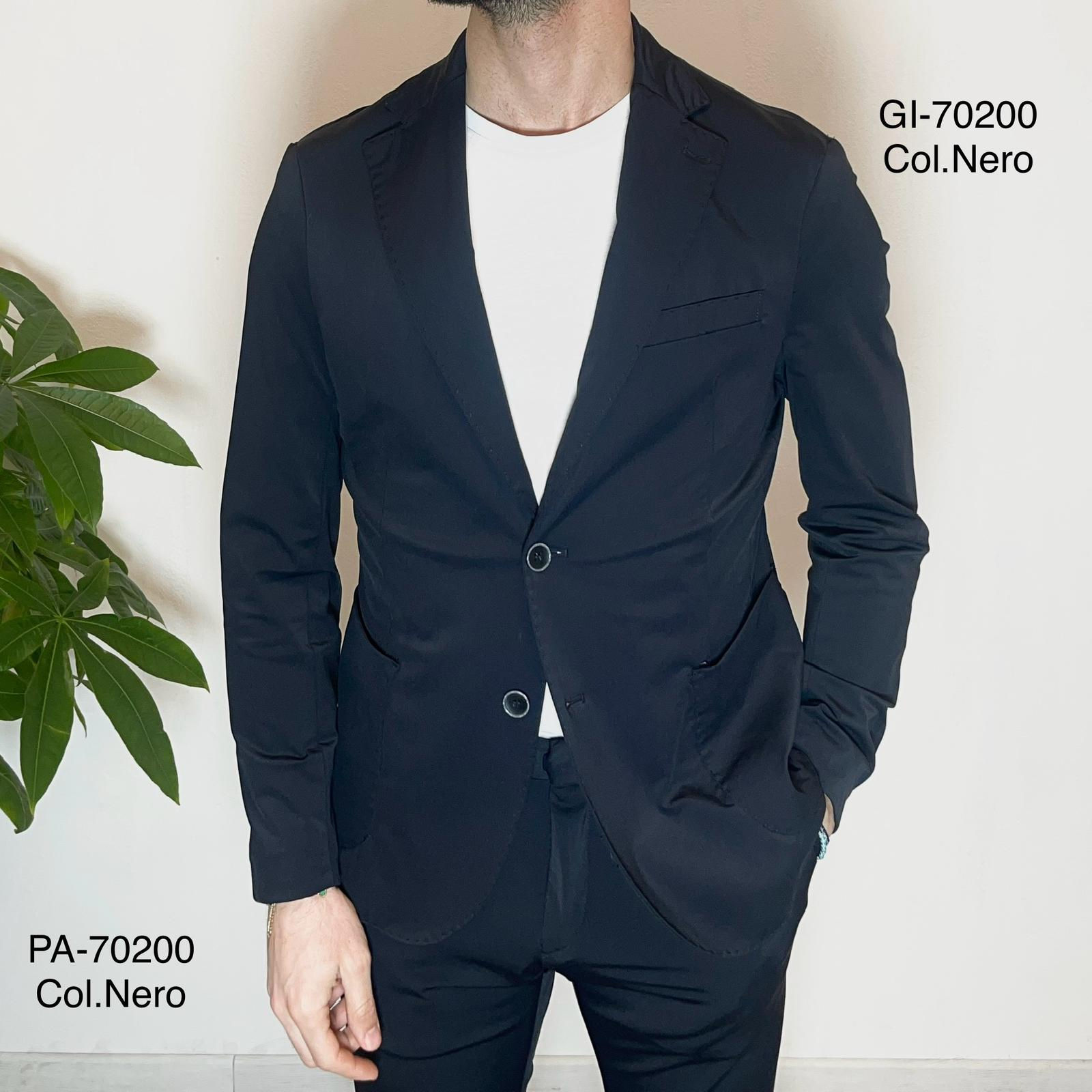 Abito Milano tessuto No stiro Nero