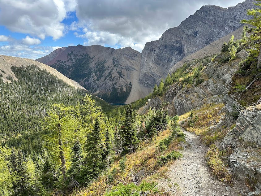 A peak at Alderson Lake