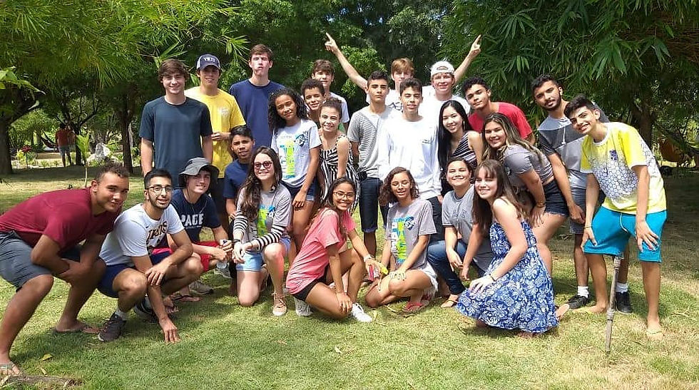 Curso de imersão em Língua Inglesa no centro de formação do Prece, em Cipó, Pentecoste! Junho/2019