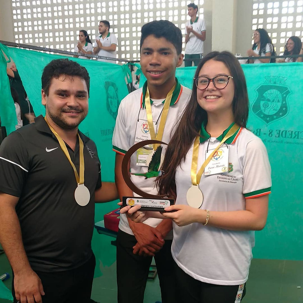 Primeiro lugar na Feira Ceará Científico