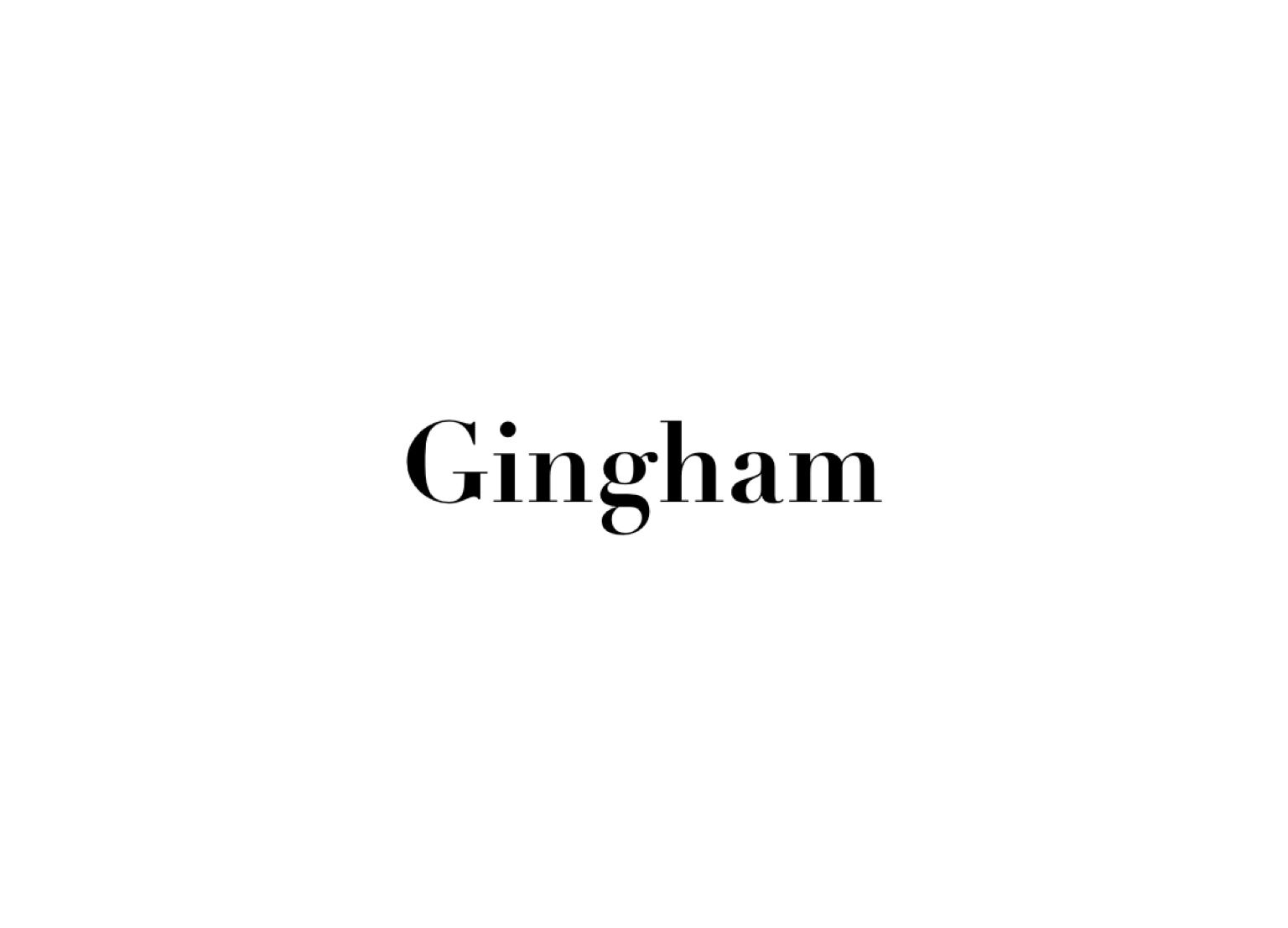 Gingham 