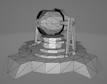 Standing Laser - Poly Count 2