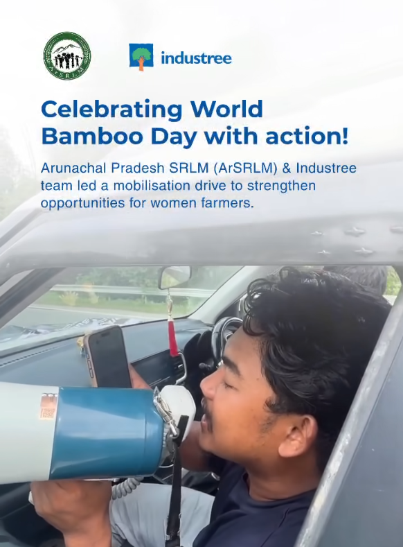 Bamboo Plantation Drive Connects with 100 Farmers in Arunachal