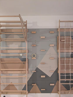 Kletterwand Wohnzimmer