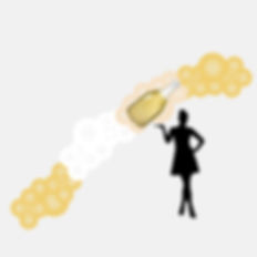 Pop the Champagne Balloon Garland Kit