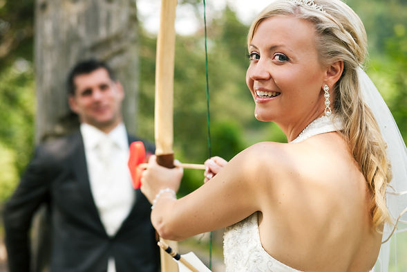 Hochzeitsevents Bogenschießen Discgolf A