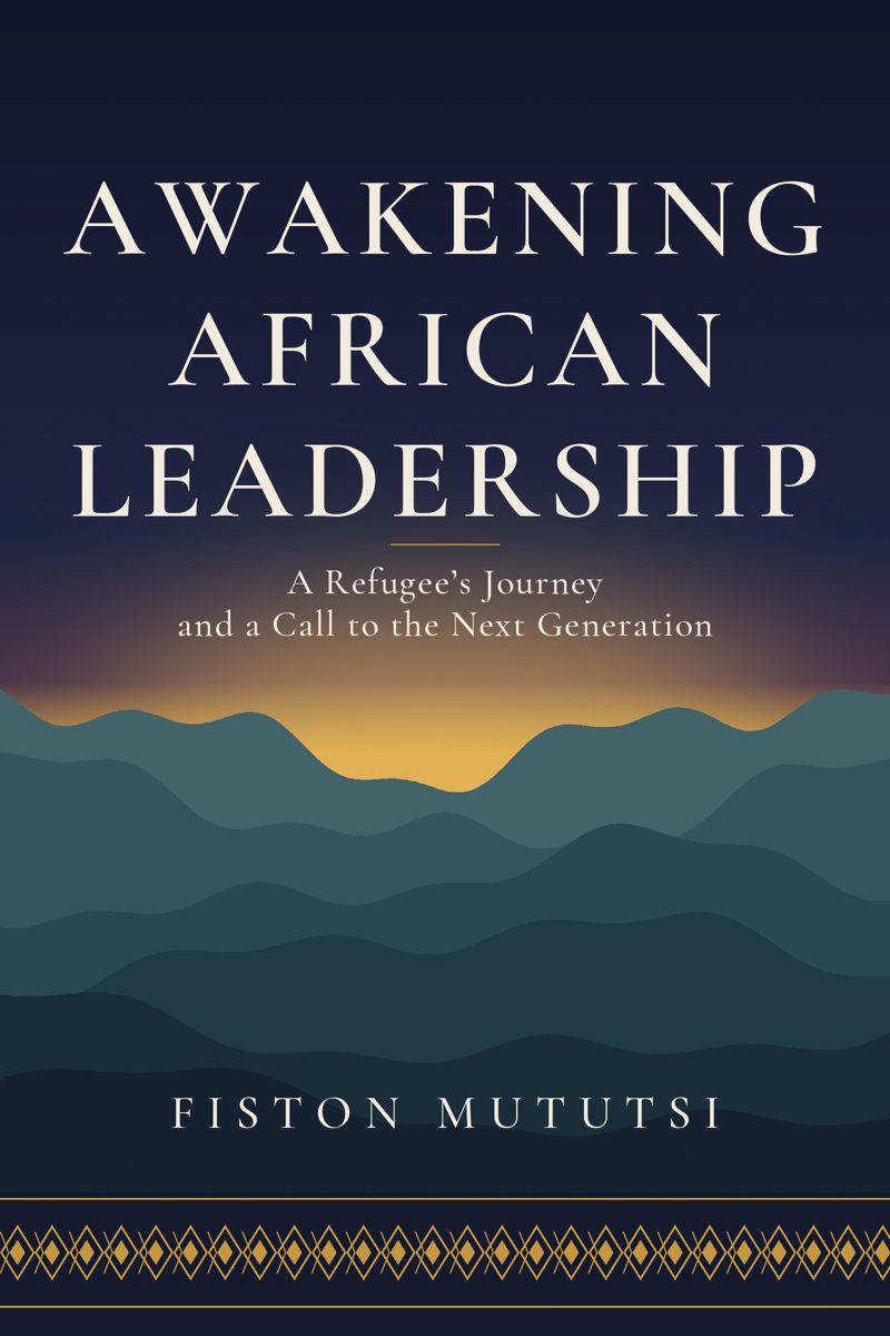 Cover of Awakening African Leadership by Fiston Mututsi.