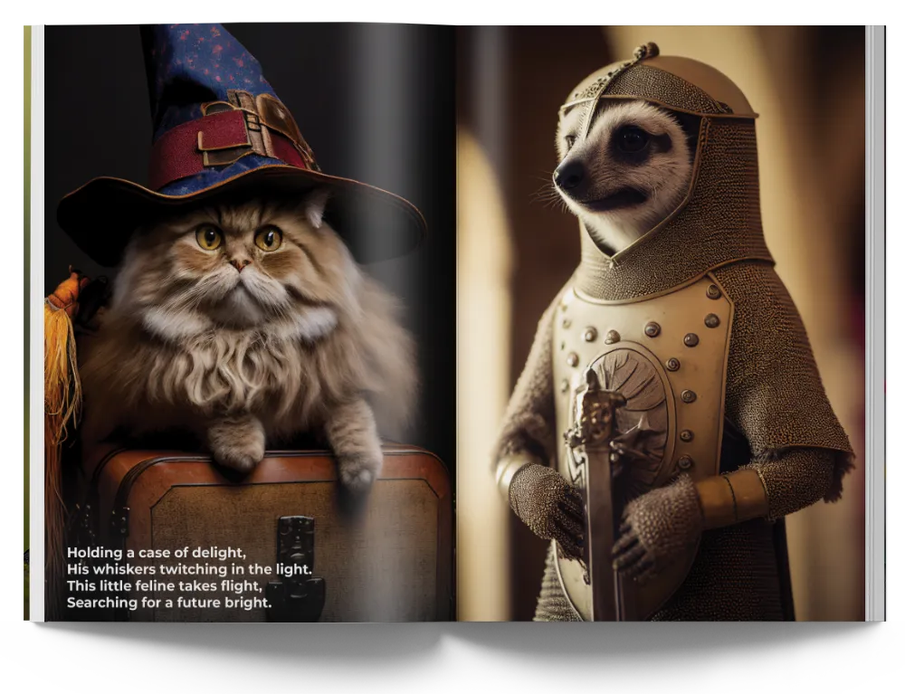 Wizard cat and Lemur