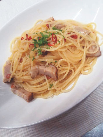 塚本店-ペペロンチーノ